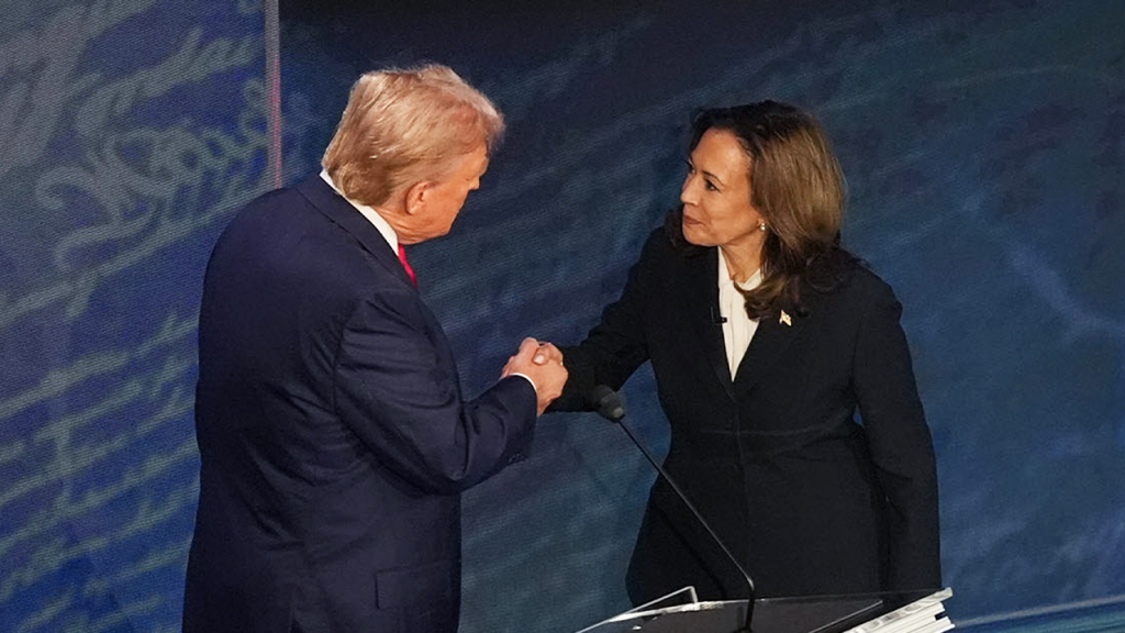 Kamala Harris prepared for direct confrontations with Trump regarding abortion and Viagra.
