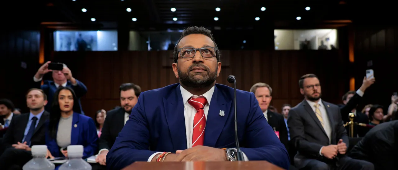 Kash Patel states that the person accused of shooting at an ABC station after Jimmy Kimmel's suspension is now back in custody.