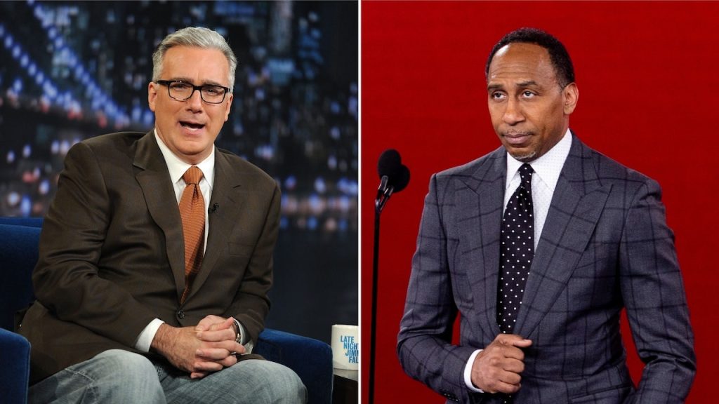 Keith Olbermann labels Stephen A. Smith as 'f---ing idiot' due to comments about Kimmel