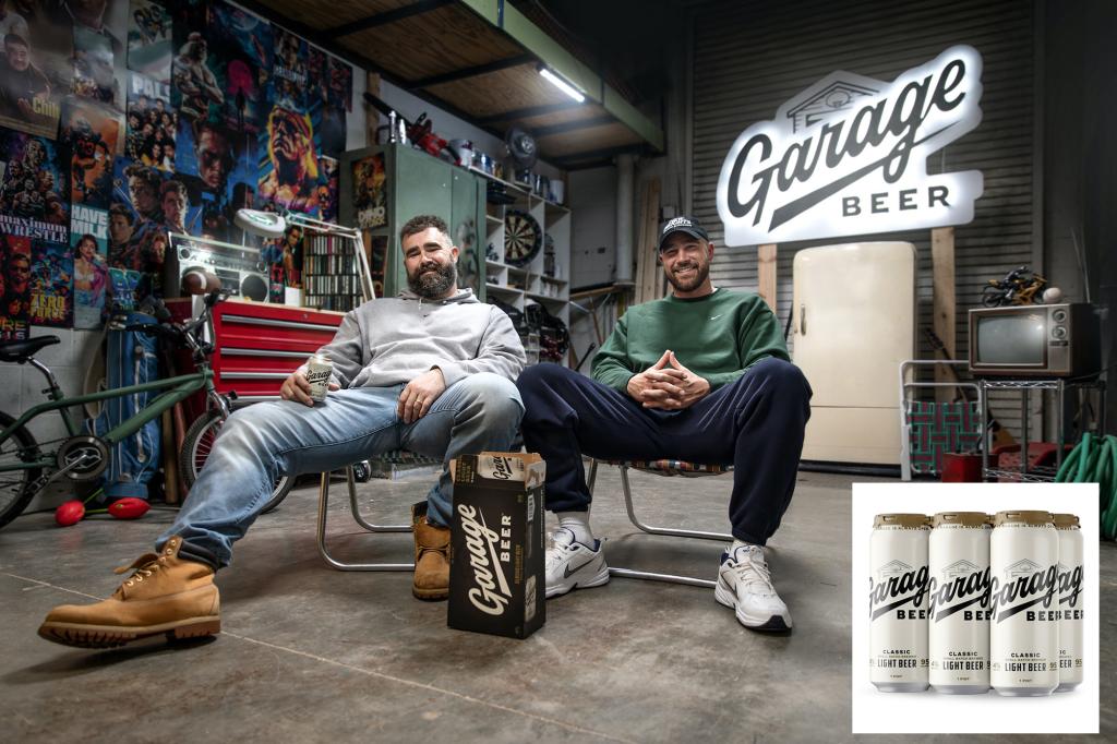 Kelce brothers' Garage Beer hits $200 million milestone, even with a downturn in the beverage industry.