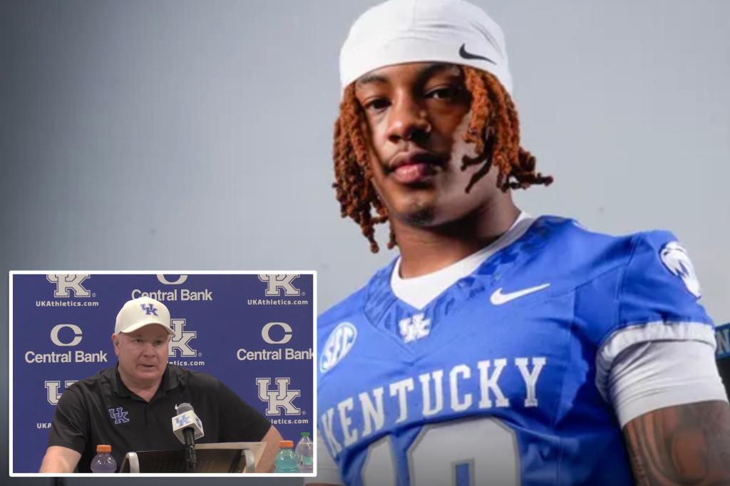 Kentucky running back arrested for sexual assault off-campus, reports say