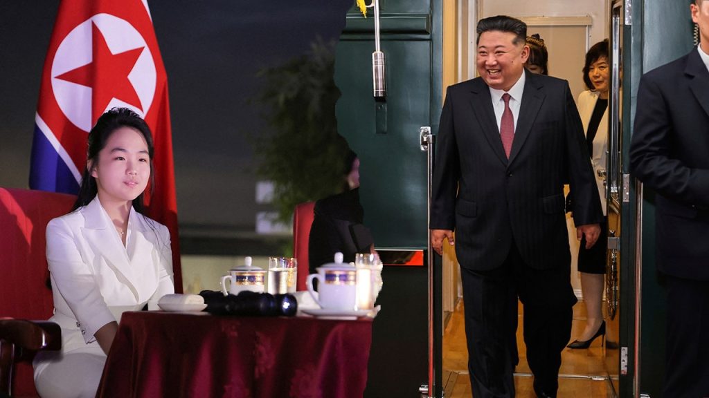 Kim Jong Un's daughter appears on the world stage as a probable heir.