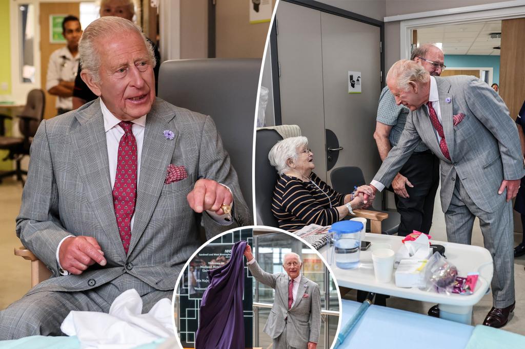 King Charles shares his health challenges in cancer update during a visit with other patients.
