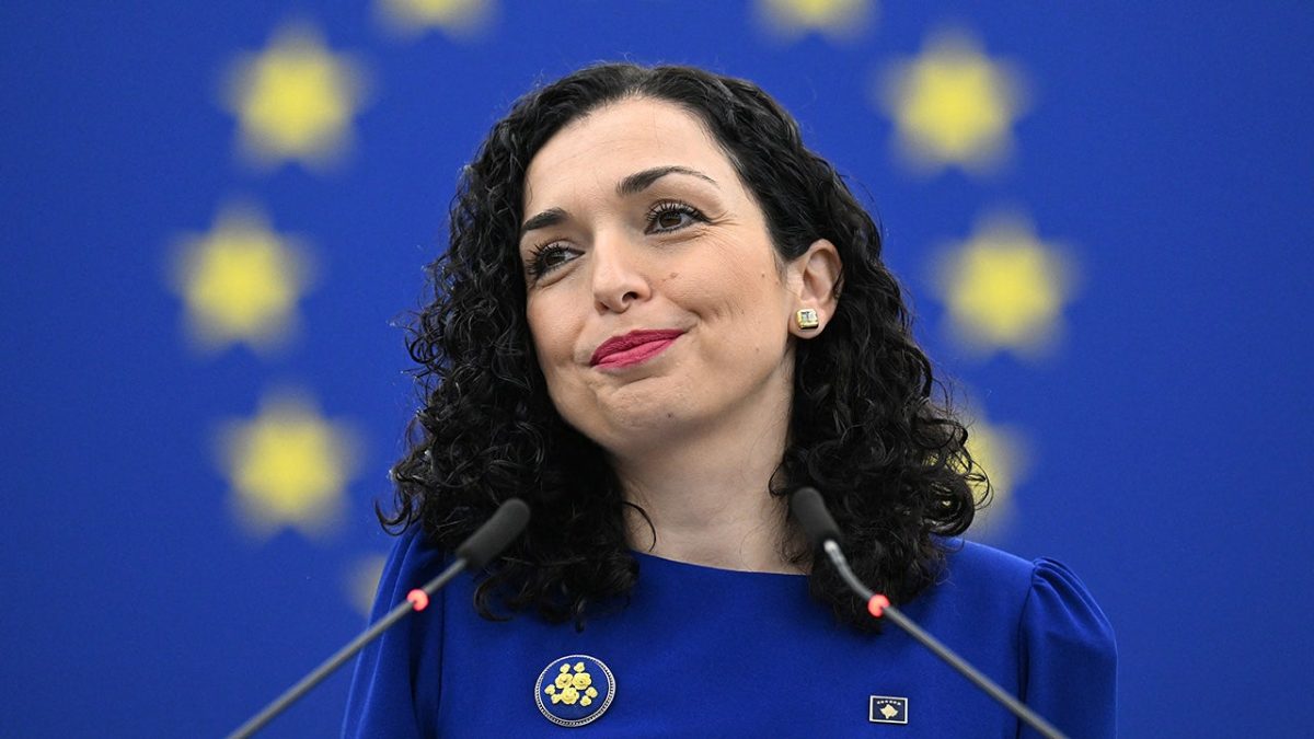 Kosovo president commends Trump's strategy of 'peace through strength'