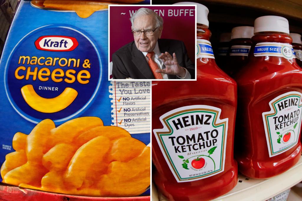 Kraft Heinz is dividing into two companies, disappointing Warren Buffett.