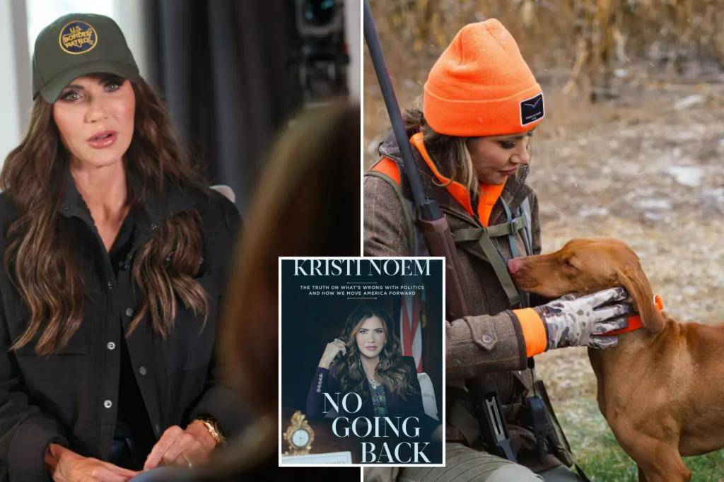 Kristi Noem reflects on the loss of her dog Cricket: 'I truly love animals'