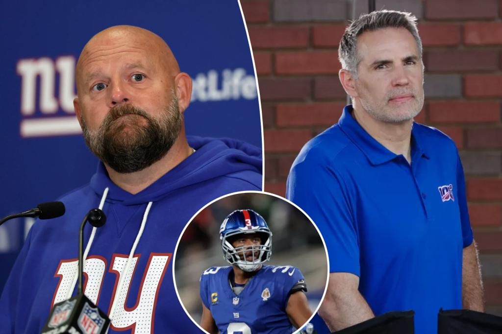 Kurt Warner raises doubts about Giants' leadership following Russell Wilson's benching.