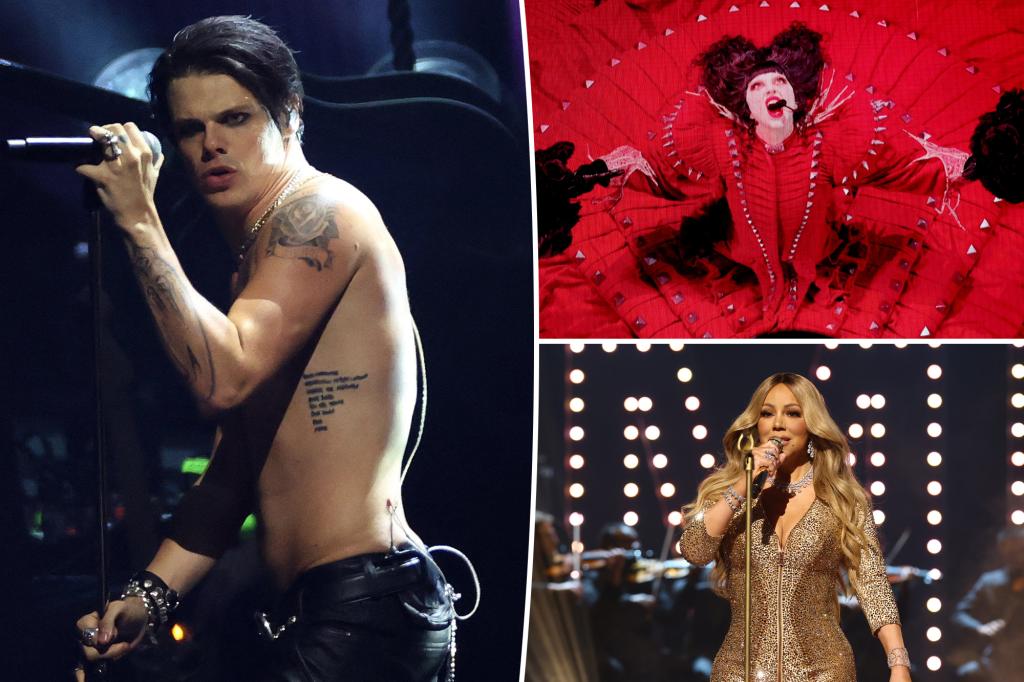 Lady Gaga, Mariah Carey, and others