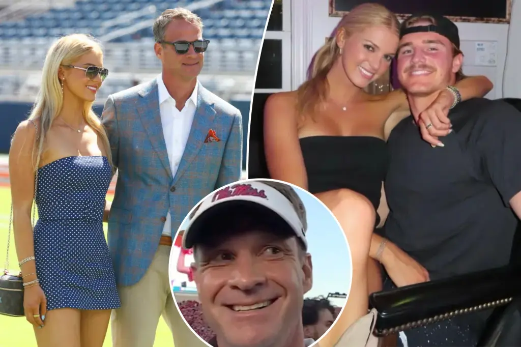 Lane Kiffin jokes about his daughter Landry's LSU boyfriend following Ole Miss victory