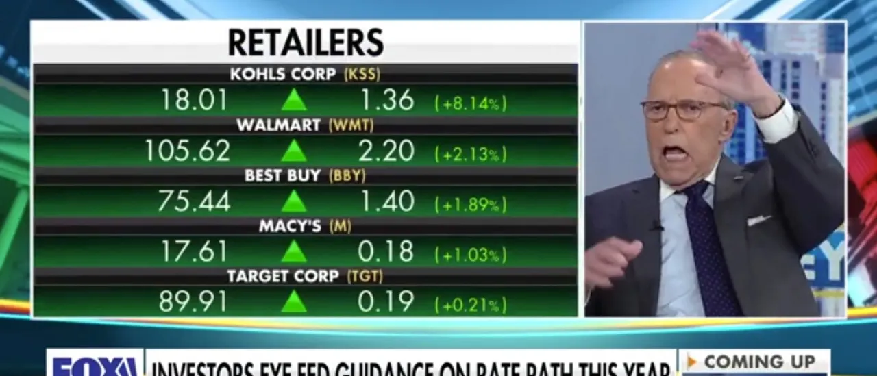 Larry Kudlow Demands a 'Totally New Fed' Following Central Bank's Recent Interest Rate Cut During Trump Dispute