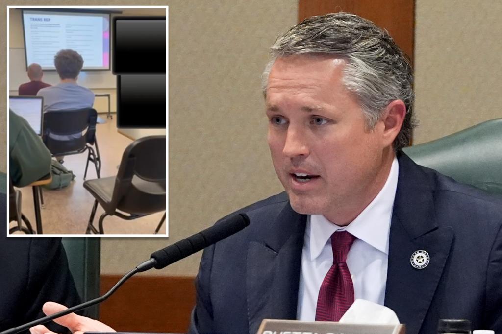 Lawmaker criticizes Texas A&M after student reportedly taken out of class for questioning transgender lesson.