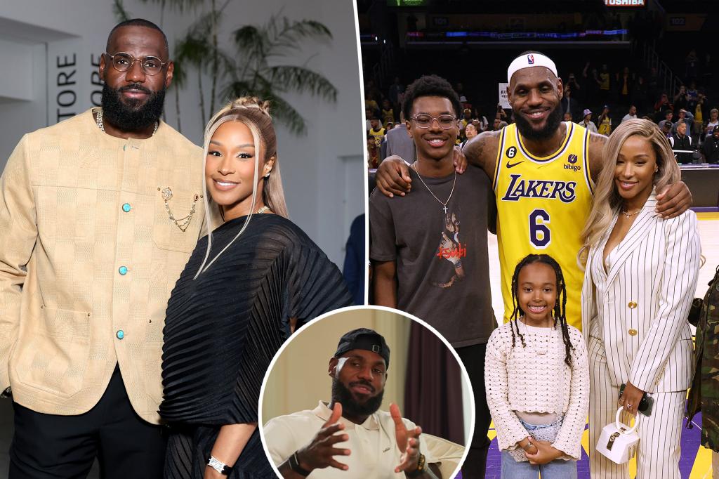 LeBron James acknowledges that his marriage with Savannah isn't ideal.