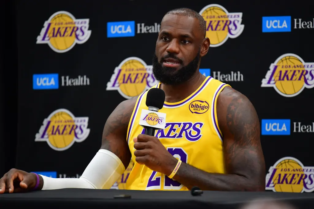 LeBron James discusses uncertainty regarding his Lakers contract