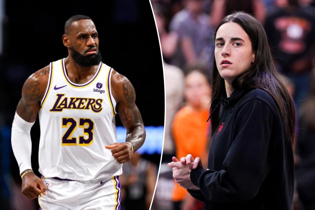 LeBron James' note to Caitlin Clark after her season concludes with an injury