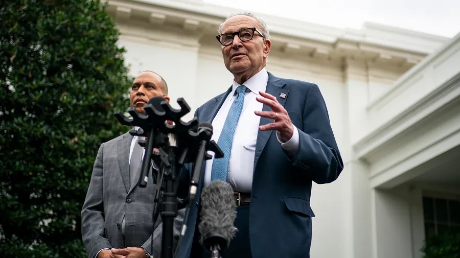 Leaders depart White House without making progress, increasing chances of a shutdown