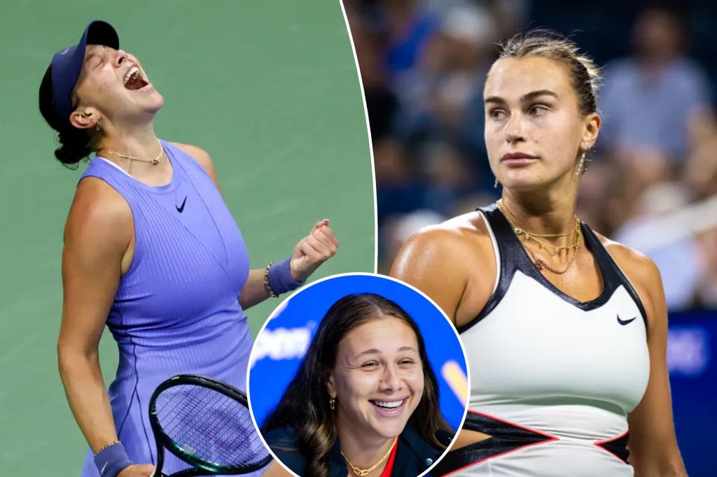 Leading Aryna Sabalenka close to repeating her US Open success