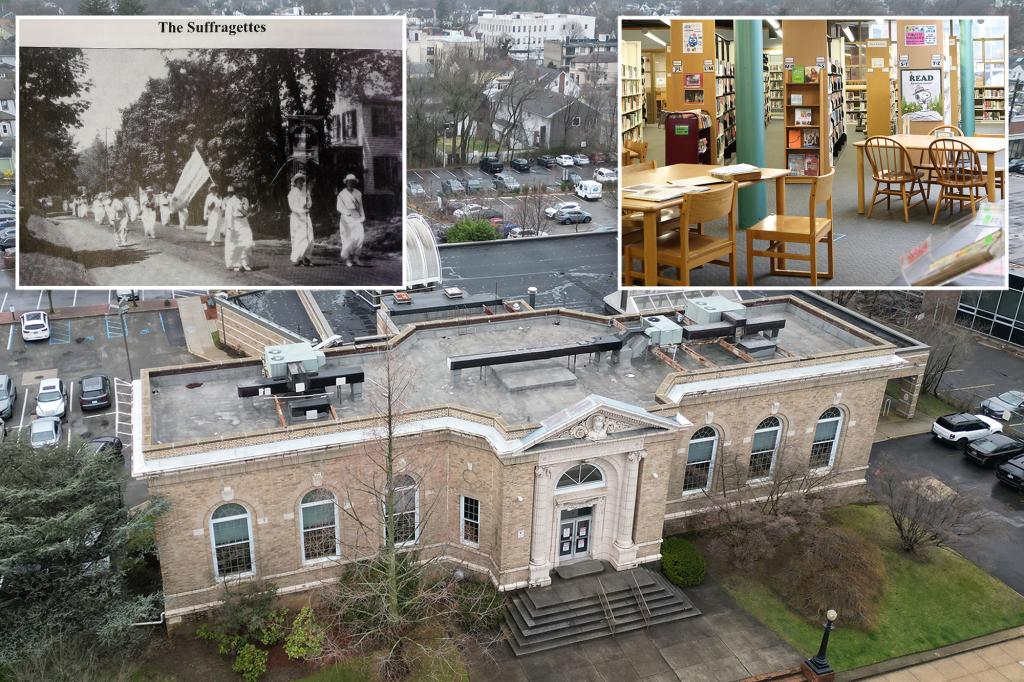 Local library's intriguing history, featuring arson, earns it a spot on the historical registry.