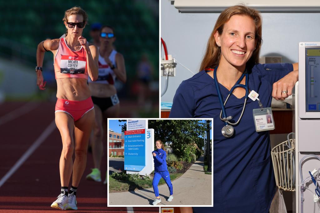 Long Island PA, a champion race walker, is preparing for the world games.