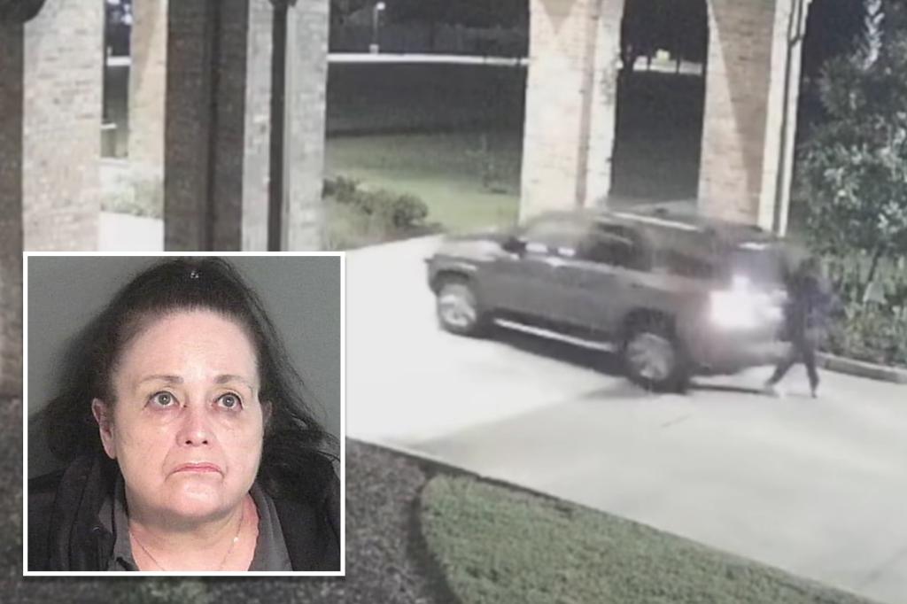 Louisiana woman taken into custody for a violent hit-and-run captured on video at a senior rehabilitation facility