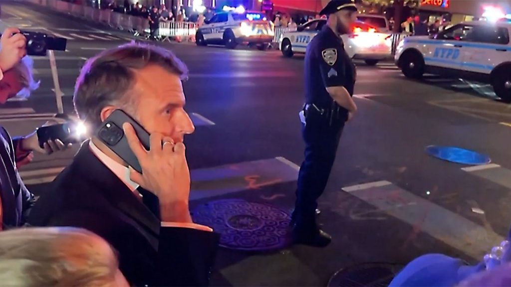 Macron trapped on New York street due to Trump motorcade, reaches out to him directly