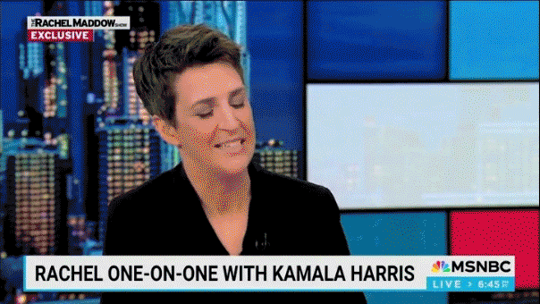 Maddow asks Harris to clarify why Buttigieg was not included on the ticket
