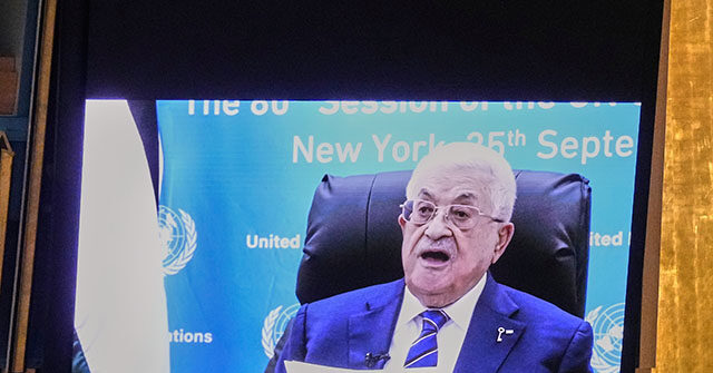 Mahmoud Abbas, who was barred from the U.S. by Trump, calls for a Palestinian state at the U.N.