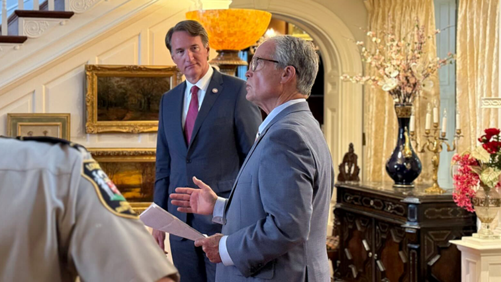 Man reportedly threatens to shoot delegate at rally following support for Earle-Sears