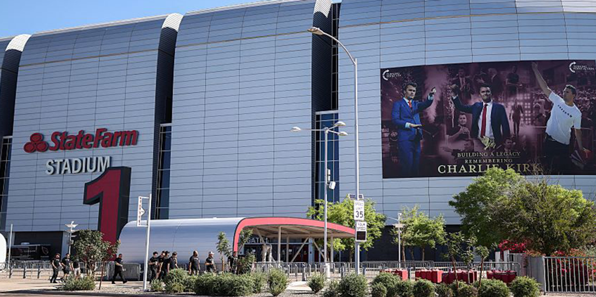 Man with a weapon taken into custody at Charlie Kirk memorial while pretending to be a police officer
