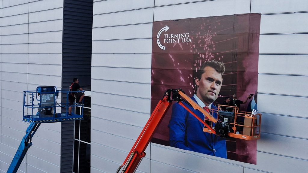 Man with a weapon taken into custody by Secret Service before Charlie Kirk memorial service