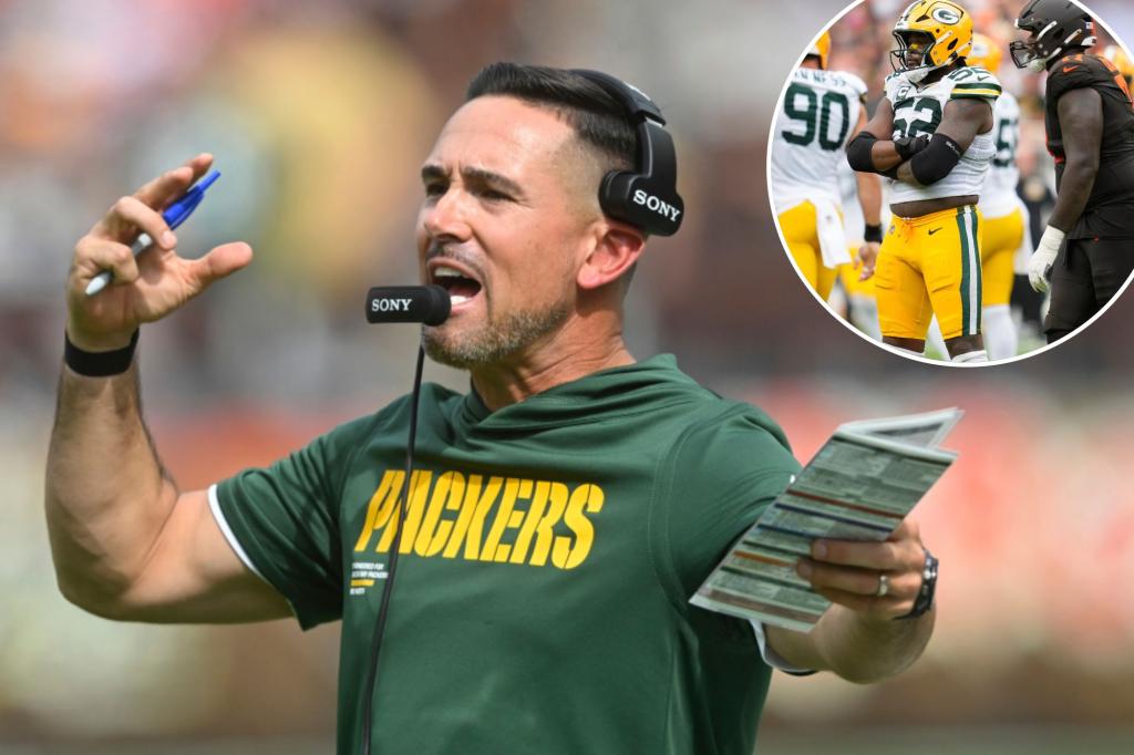 Matt LaFleur was not pleased with the talk of the Packers being undefeated.