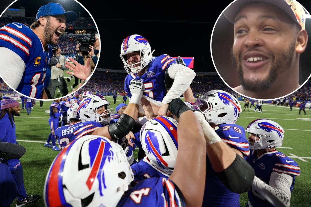 Matt Prater — the 'oldest guy in the world' — comes to the rescue for the Bills just two days after joining the team