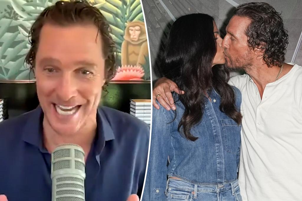 Matthew McConaughey discloses the intimate tip that strengthened his marriage