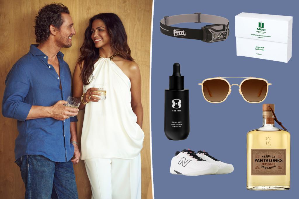 Matthew McConaughey reveals his top picks for sunglasses, sneakers, and tequila