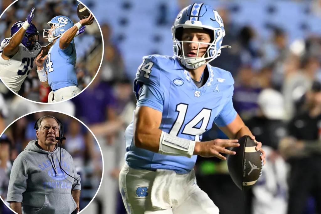 Max Johnson created the uplifting account of Bill Belichick's disappointing debut at UNC.