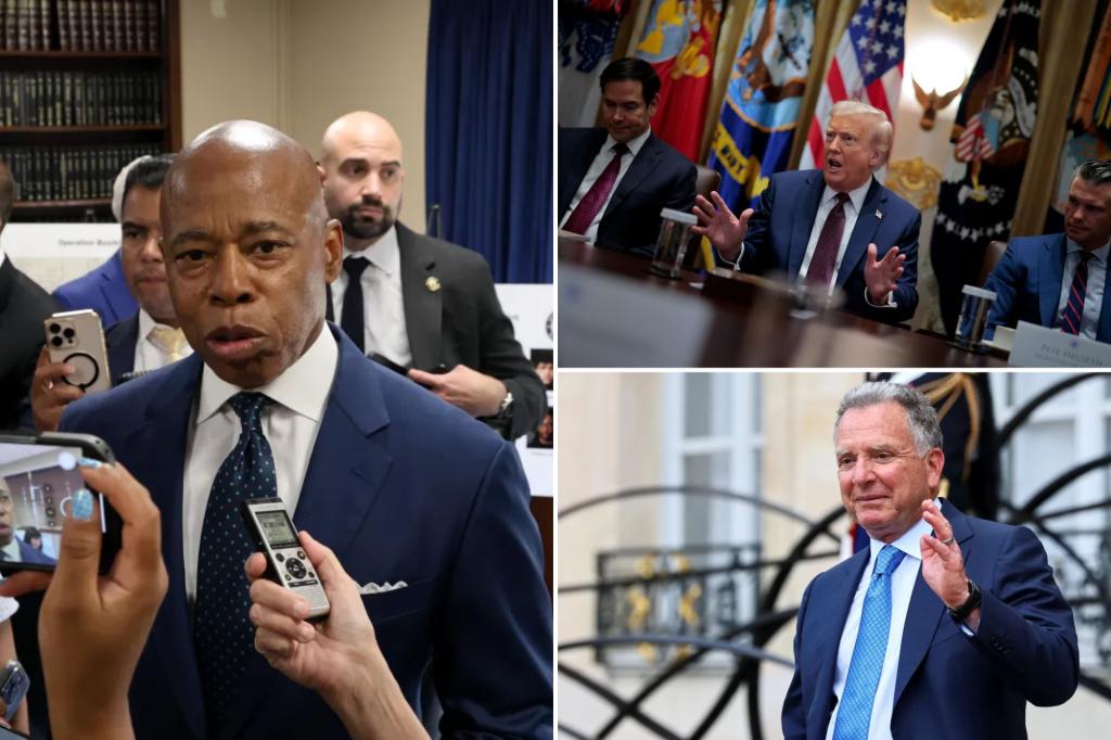 Mayor Eric Adams discussed a potential administration position with Trump's special envoy Steve Witkoff.