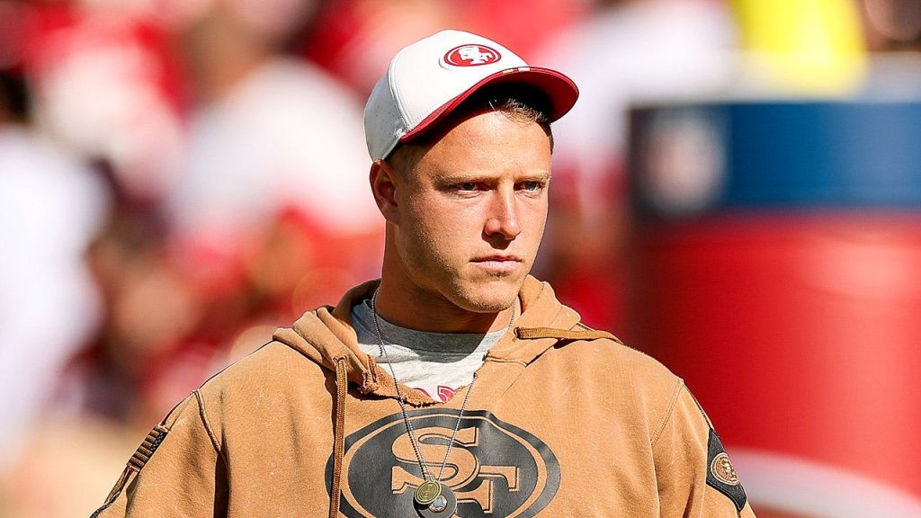 McCaffrey's status uncertain due to calf injury for season opener against Seattle