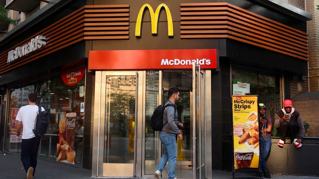 McDonald's CEO warns of a growing 'two-tier economy' in the US