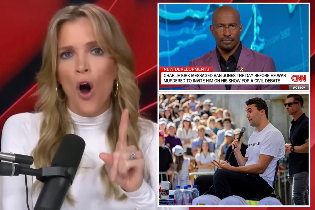 Megyn Kelly criticizes Van Jones for labeling Charlie Kirk as 'racist'
