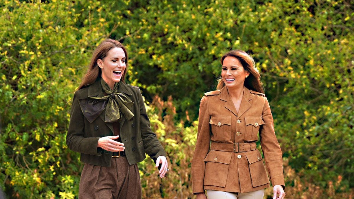Melania Trump and Kate Middleton have a rare joint appearance with Scouts
