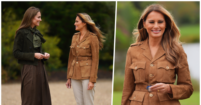 Melania Trump and Princess Kate Prepare for Fall in Ralph Lauren
