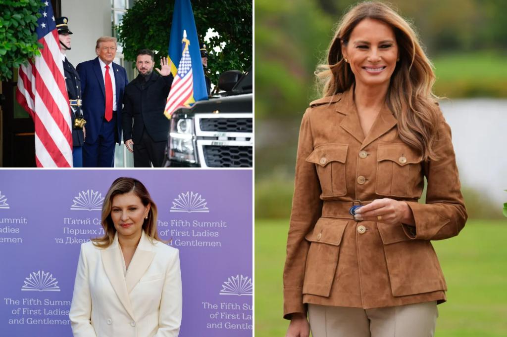 Melania Trump to meet Ukraine's first lady Olena Zelensky at the United Nations