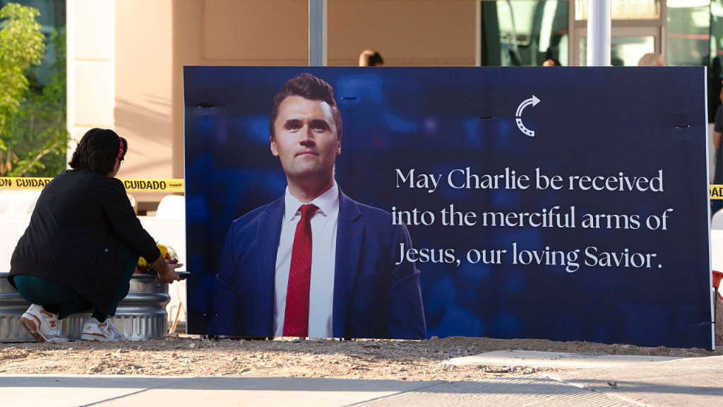 Memorials organized across the country following the shooting death of conservative activist Charlie Kirk