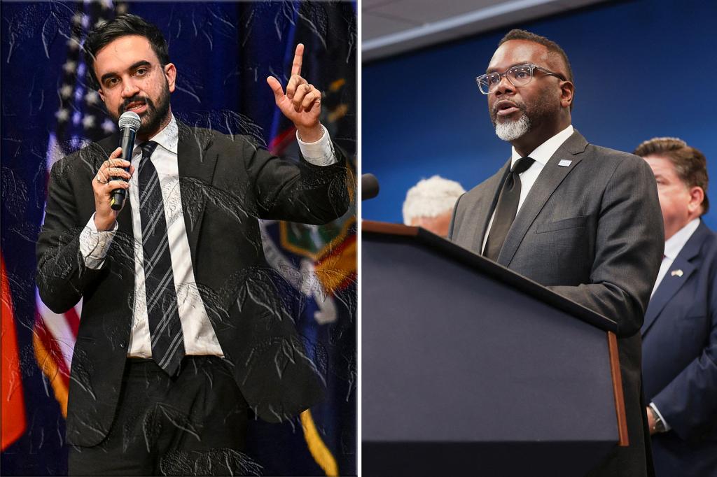 Messages show Zohran Mamdani has been communicating with Chicago’s widely disliked far-left Mayor Brandon Johnson.