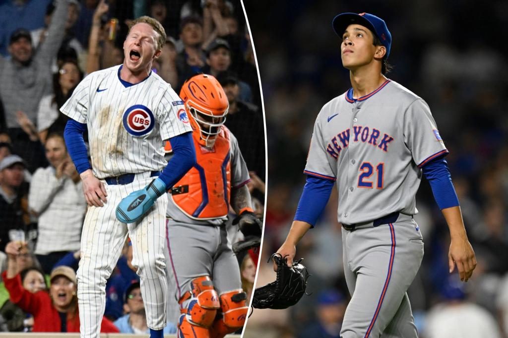 Mets miss opportunity to improve in wild-card standings after losing to Cubs