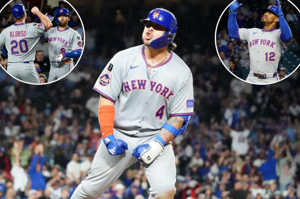 Mets regain top spot in NL wild-card standings with victory against Cubs