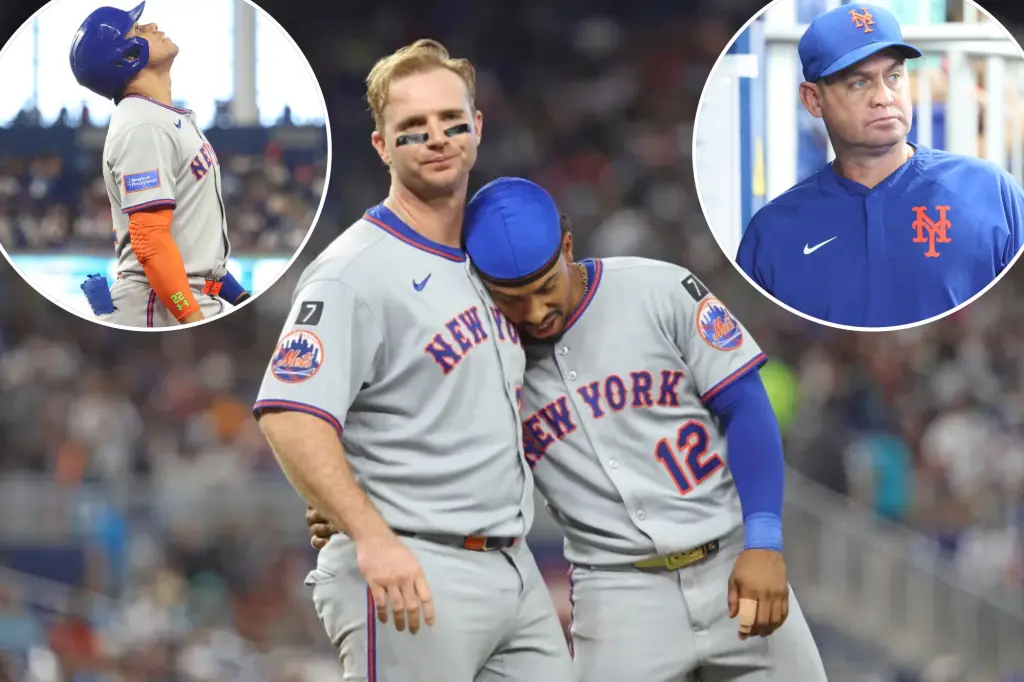 Mets suffer a dramatic collapse as defeat to Marlins concludes frustrating season