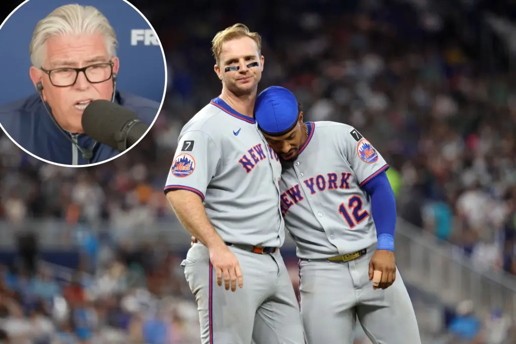 Mike Francesa criticizes Mets for recent collapse: 'Spineless losers'