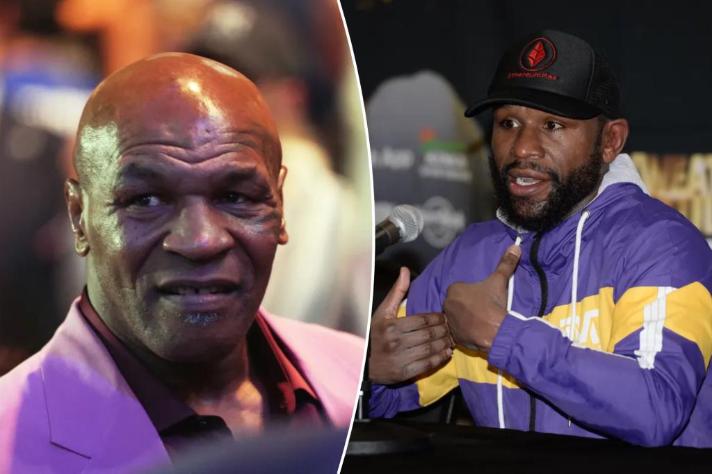 Mike Tyson to face Floyd Mayweather in surprising boxing matchup