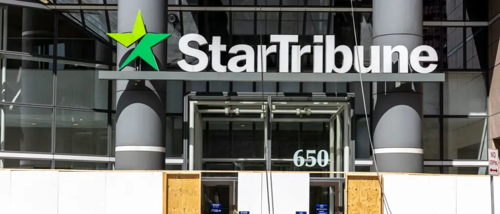 Minnesota's largest newspaper will transfer its printing operations to a nearby state with lower taxes.