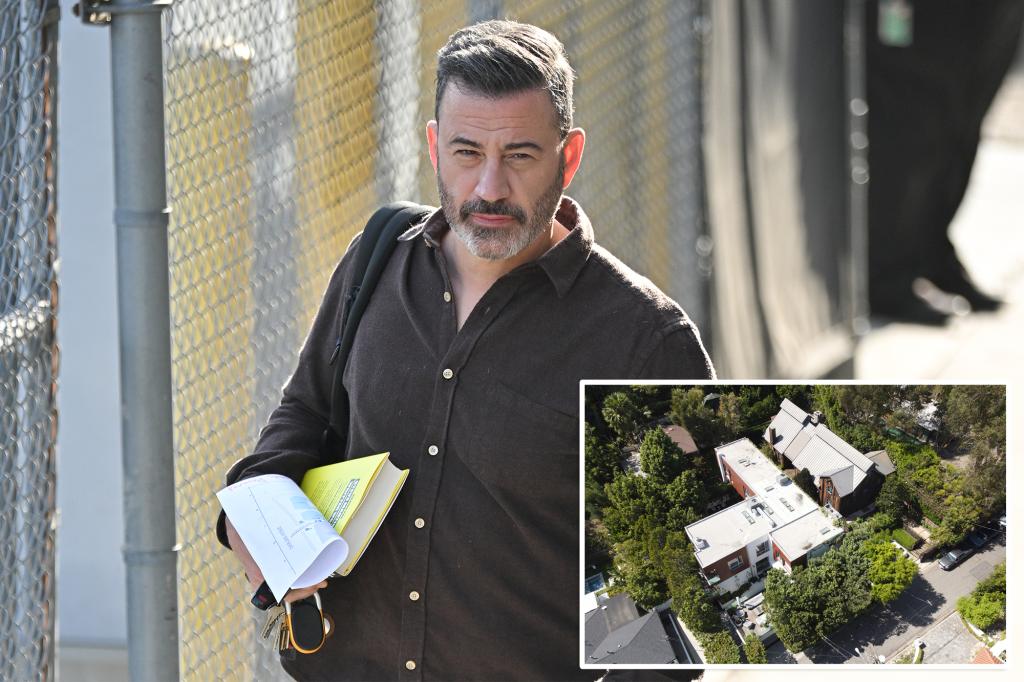 Minor fire put out near Jimmy Kimmel's Los Angeles residence